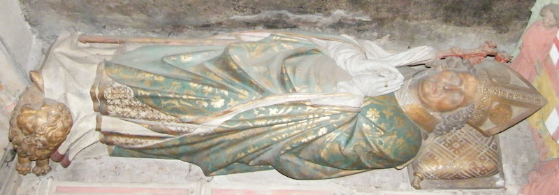 Germany Koblenz - St Kastor Werner von Falkenstein Archbishop of Trier 1418